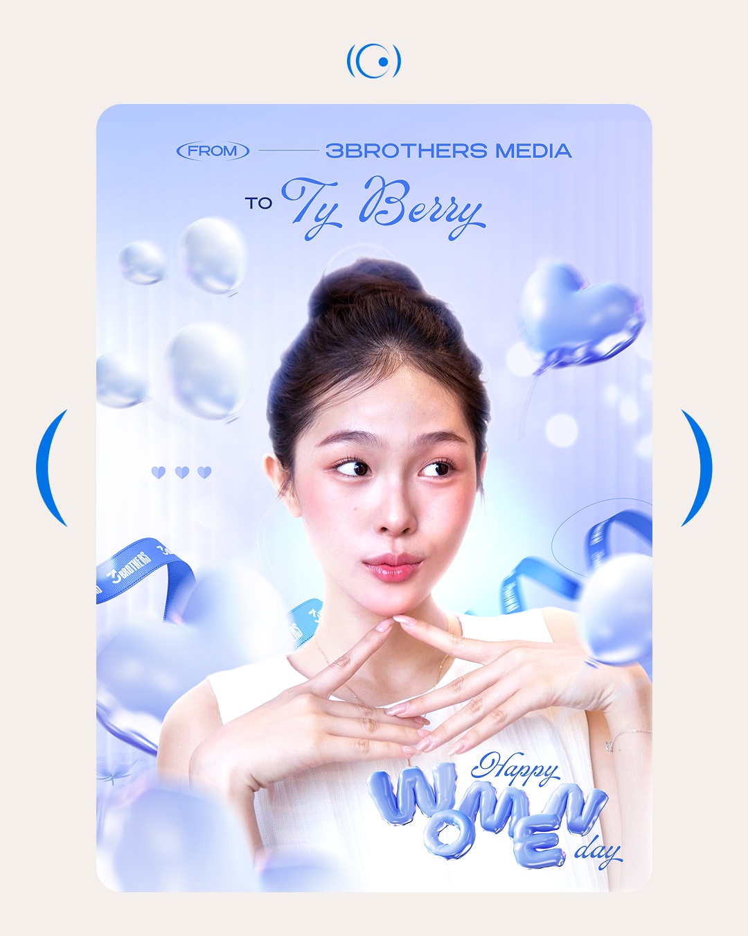 Personalized Women's Day card — From 3Brothers Media to Ty Berry