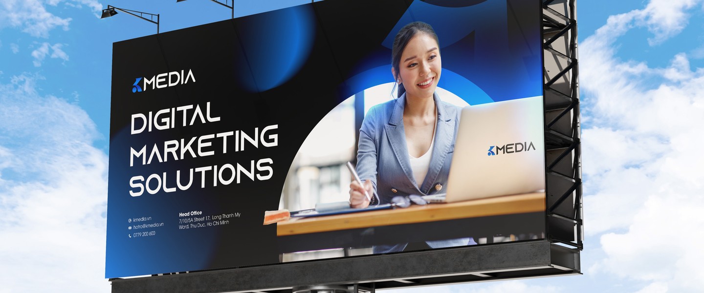 KMEDIA — Digital Marketing Solutions billboard campaign