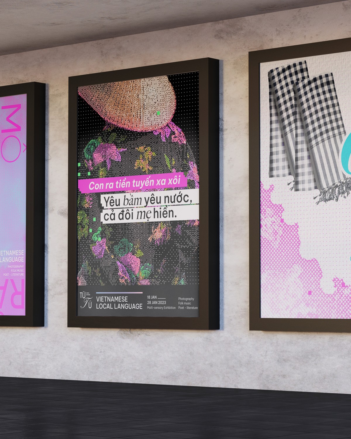 Poster series for the exhibition